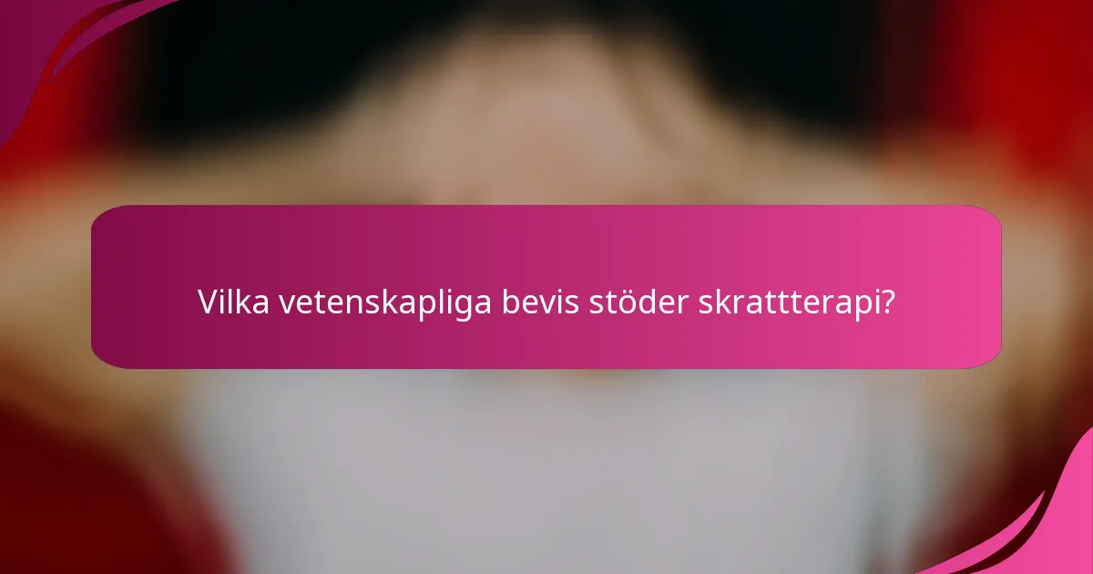 Vilka vetenskapliga bevis stöder skrattterapi?
